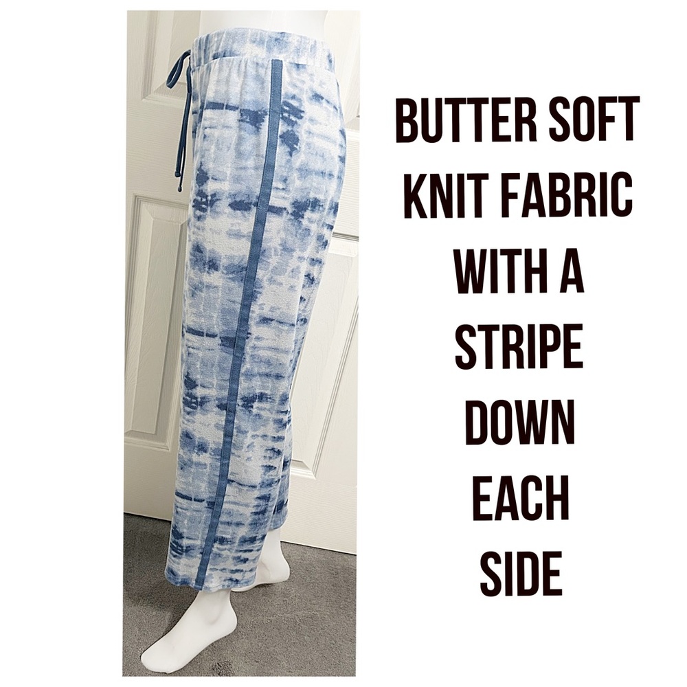 Lucky Brand Los Angeles, Soft Knit Tye Dye, Lounge Pants, Pajama Pants - Picture 3 of 7
